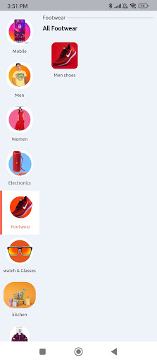Android application Z - MART screenshort