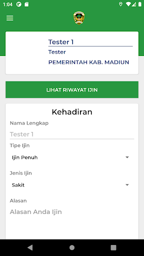 E-Presensi Kab. Madiun Screen 3