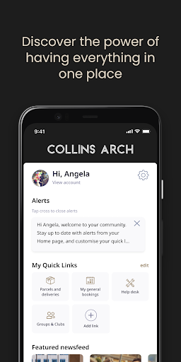 Android application Collins Arch screenshort