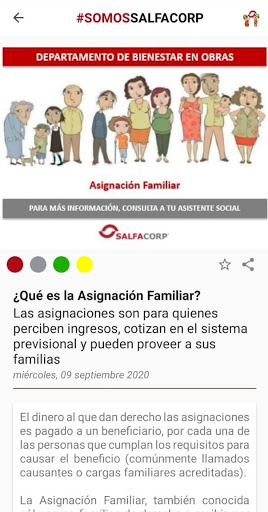 Android application #SomosSalfacorp screenshort