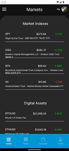 Android application My Money Page screenshort