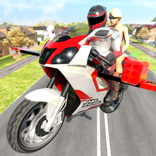 Flying bike Driving Simulator logo