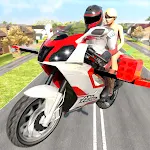 Cover Image of Baixar Flying bike Driving Simulator  APK