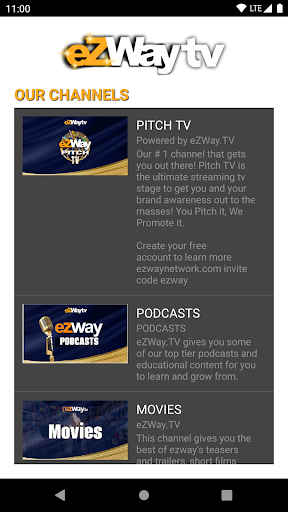 Android application EZ Way TV screenshort