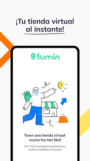 Android application Tumin - Tu tienda virtual screenshort