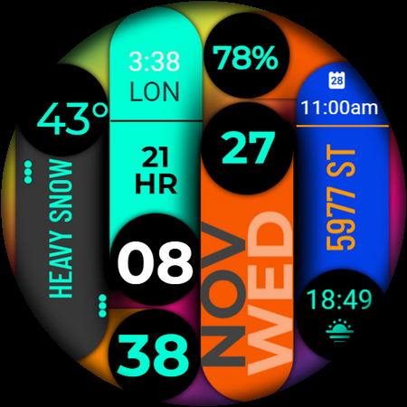 Watch Face WF118 screenshot 4