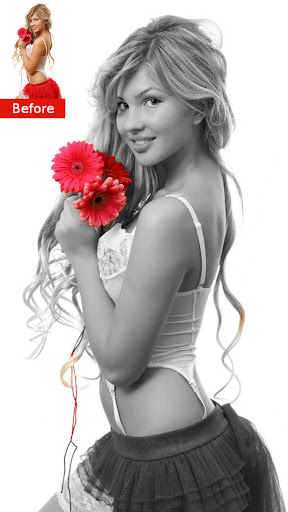 Android application Color Splash Effect Photo Edit screenshort