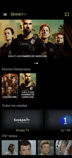 Android application Sisnet TV screenshort