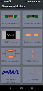 Resistor value calculator- Color and SMD code