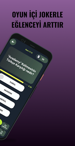 QUİZLE :Ingilizce-Türkçe Quiz Screen 3