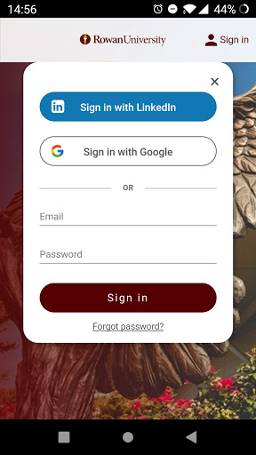 Profs Connect Screen 2