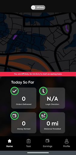 Autozod Driver App Screen 2