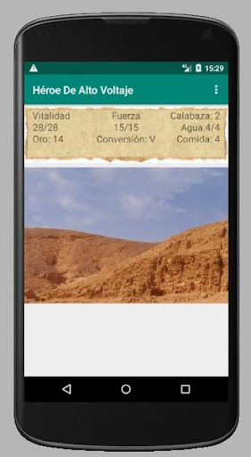 Vista previa de la aplicación
