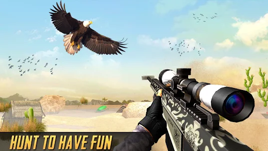 bird hunter: 手機遊戲 步槍 射手座 真的