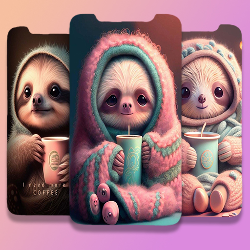 Cute Sloth Wallpaper Download on Windows
