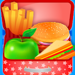 Cover Image of 下载 High School Lunch Box Maker &  APK