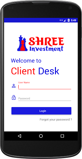 Android application Jaymit screenshort