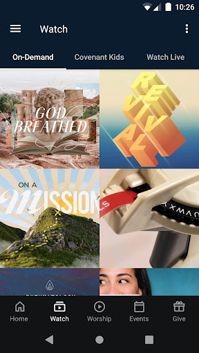 Screenshot of CovLive