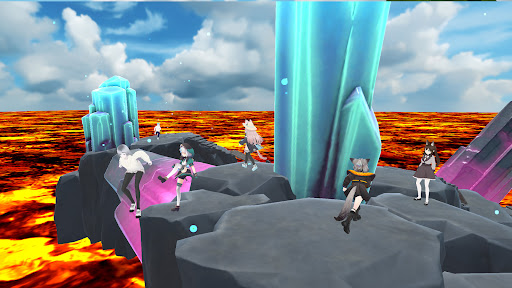 The floor is lava game parkour 3