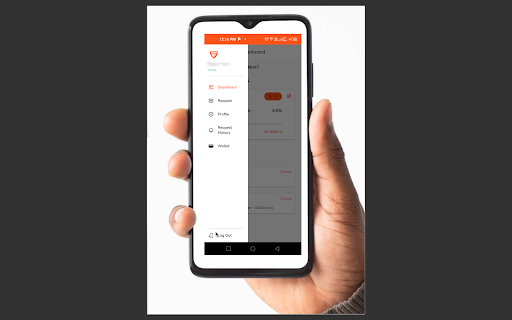 Android application Fundis App screenshort