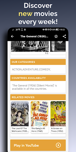 Old Movies Hollywood Classics Screenshot 4 - AppWisp.com