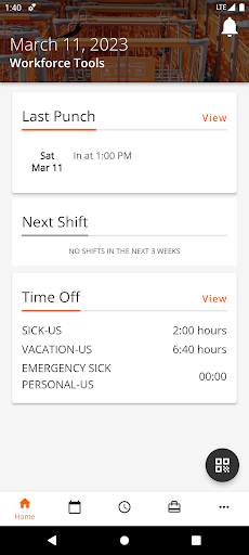 Workforce Tools Screen 2