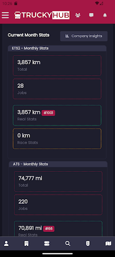 Android application Trucky screenshort
