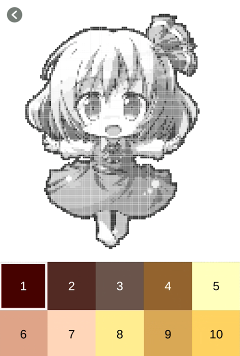 【東方】東方塗絵 ～ Touhou Pixel Art Color By Numberのおすすめ画像5
