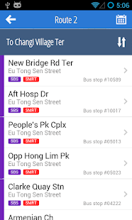 bus@sg for Android Screenshot
