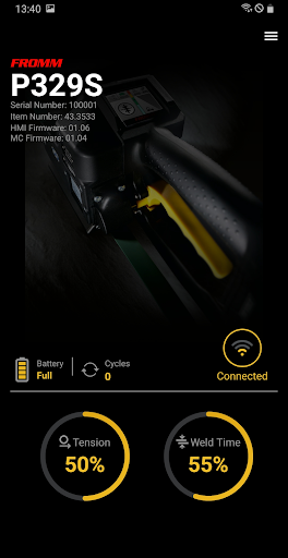 Android application FROMM Keep it Smart screenshort