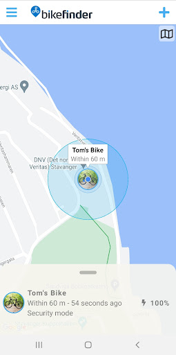 BikeFinder Screen 2