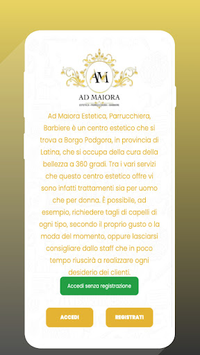 Android application Ad Maiora screenshort
