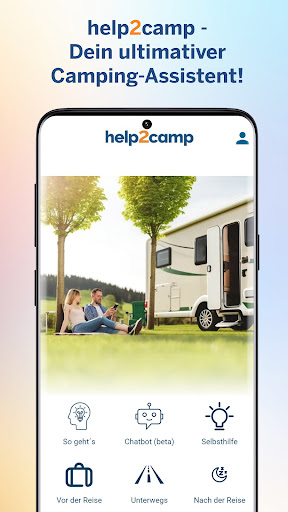 Android application help2camp Premium screenshort
