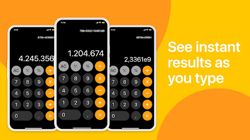 Screenshot of Calculator with History
