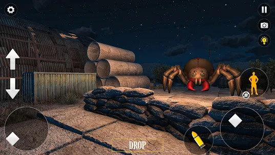 Scary Spider Train Survival