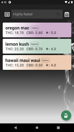Android application Highly Rated screenshort