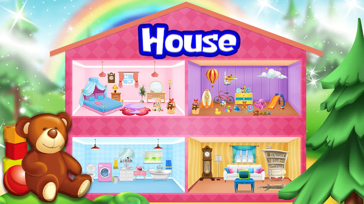 Girl Doll House Design & Clean - 1.12 - (Android)