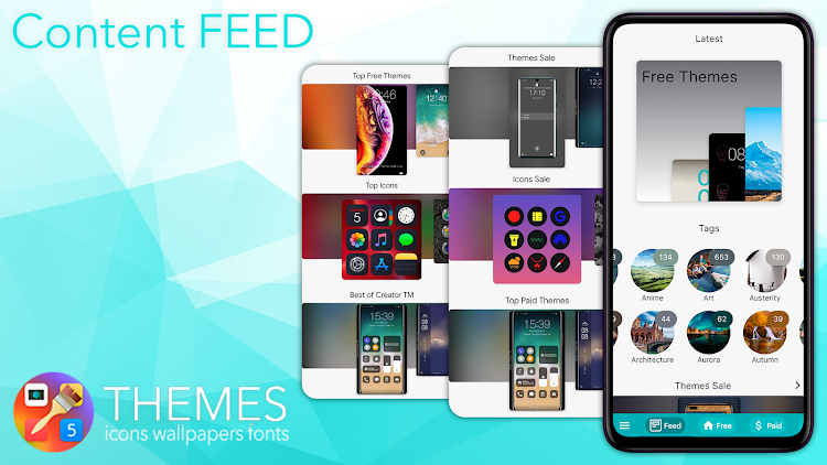 Themes, Wallpapers, Icons - 15.6-googleplay - (Android)