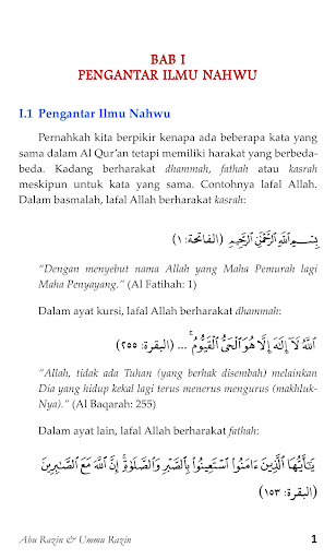 Ilmu Nahwu Untuk Pemula Cet 1 Screen 3