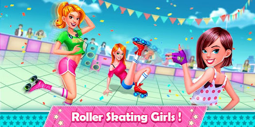 Roller Skating Girl - Street D 1.5 APK + Mod (Unlimited money) for Android