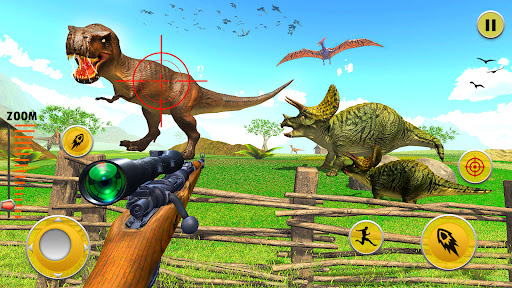 Dinosaur Shooting Game 3D 2022 Screen 2