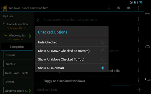 Home Inspection List - FREE
