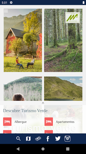Android application Turismo Verde Huesca screenshort