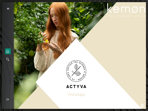 Android application Actyva Trico Care screenshort