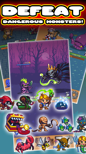 Idle Grindia: Dungeon Quest  screenshots 1