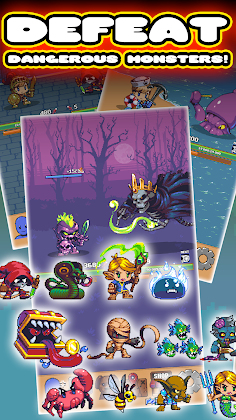 Idle Grindia: Dungeon Quest - Screenshot 1