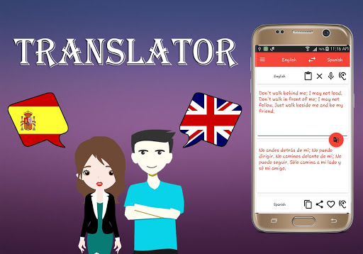 Spanish To English Translator Screen 2