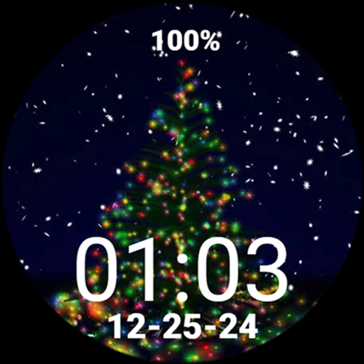 Merry Christmas Tree Lights logo