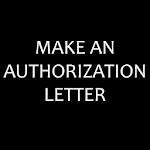 Cover Image of Download Make an Authorization Letter  APK