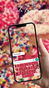 Colorful Donut Keyboard Theme